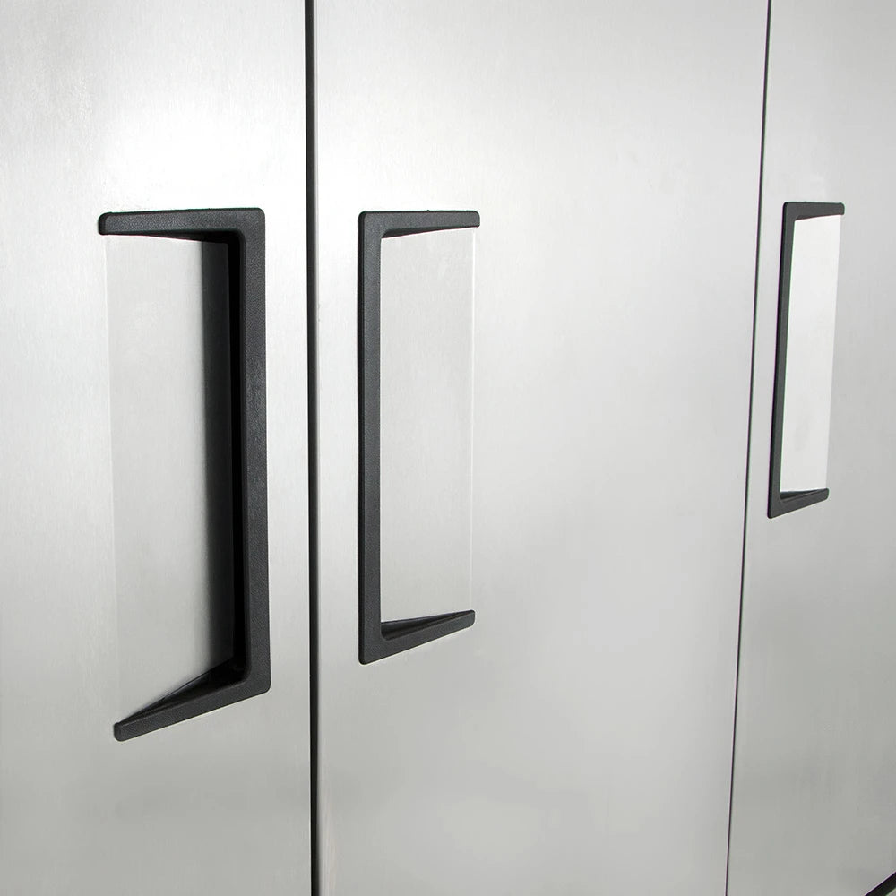 True T-72-HC 78 1/10" Three Section Reach In Refrigerator, (3) Left/Right Hinge image 7