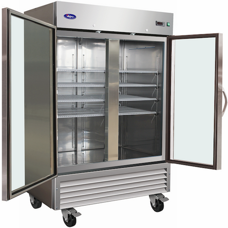 VALPRO TWO GLASS DOOR REACH-IN FREEZER 49 CU. FT. image 0