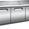 VALPRO 72″ SANDWICH / SALAD FOOD PREP TABLE REFRIGERATOR image 0