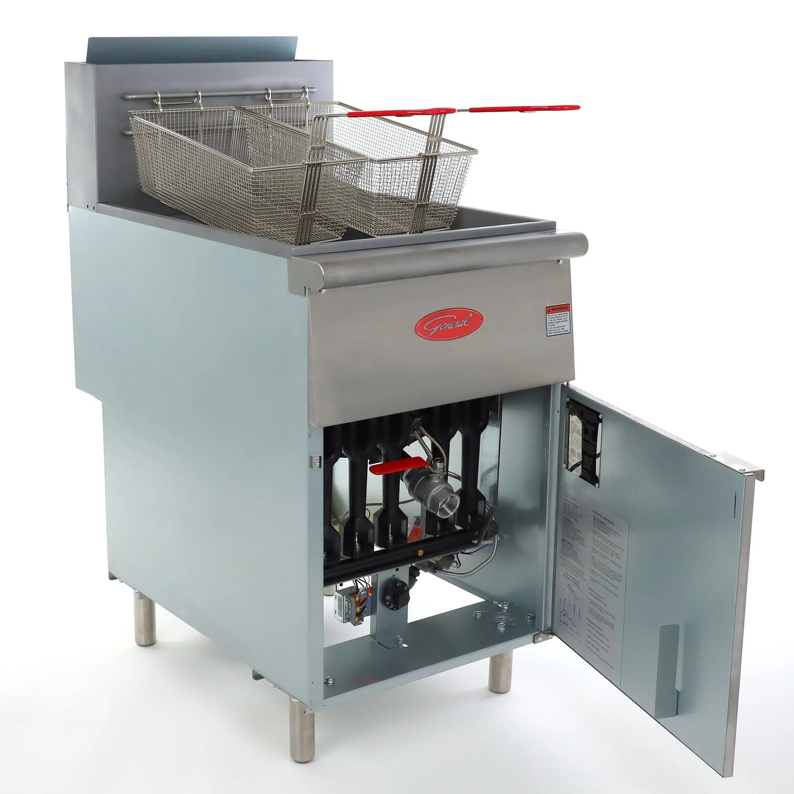 70lb Fryer, 4 tube, 120k BTU,  LP Gas image 1