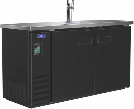 VALPRO DIRECT DRAW BEER DISPENSER 61″ – 1 TOWER – 2 TAPS image 0