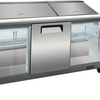 Valpro 72″ Mega-Top Sandwich/Salad Food Prep Table Refrigerator image 1