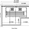 VALPRO 65″ HORIZONTAL BOTTLE COOLER image 2