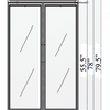 Glass Double Door Merchandiser Refrigerator | 35 cu. ft. image 2