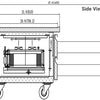 VALPRO 50″ REFRIGERATED CHEF BASE image 3