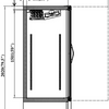 VALPRO TWO SWING FULL GLASS DOOR MERCHANDISER REFRIGERATOR – 48 CU. FT. image 2