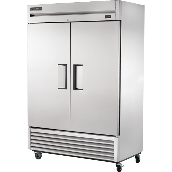 True T-49-HC 54" Two Section Reach In Refrigerator, (2) Left/Right Hinge Solid D image 0