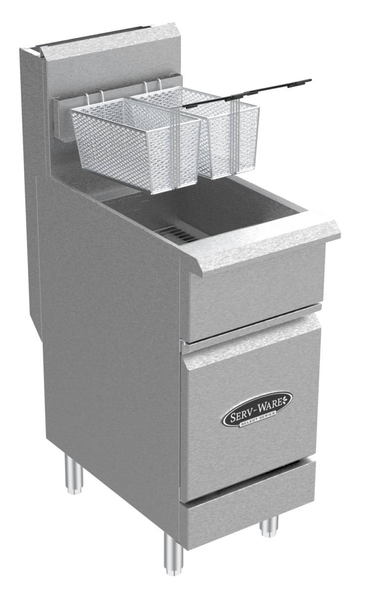 40 GAL. Gas Fryer | 3 Tube Natural or LP Gas image 0