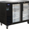 VALPRO 49″ TWO GLASS SWING DOOR BACK BAR COOLER image 0