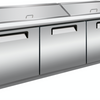 Valpro 72″ Mega-Top Sandwich/Salad Food Prep Table Refrigerator image 0