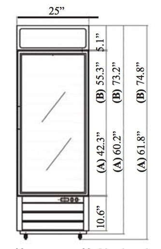 Glass Door Reach-In Refrigerators | in 12, 16 or 26 cu. ft. image 1