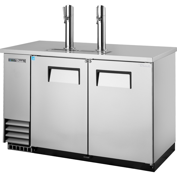 True Refrigeration TDD-2-S-HC Draft Beer Cooler (2) 1/2 Keg Capacity image 0