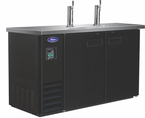 VPB2-2 – VALPRO DIRECT DRAW BEER DISPENSER 49″ – 2 TOWERS – 2 TAPS image 0