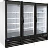 VALPRO THREE SWING FULL GLASS DOOR MERCHANDISER REFRIGERATOR – 72 CU. FT. image 0