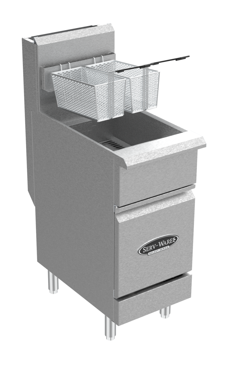 50 GAL. Gas Fryer | 4 Tube Natural or LP Gas image 0