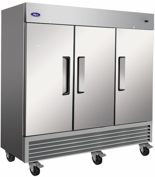 VALPRO THREE DOOR REACH-IN REFRIGERATOR 72 CU. FT. image 0