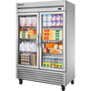 True Reach-In Glass Swing Door Refrigerator with Hydrocarbon Refrigerant~Framed image 0