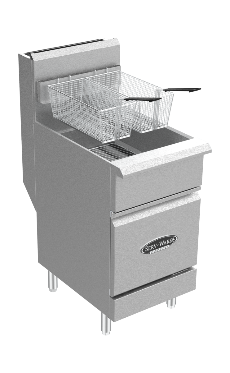70 GAL. Gas Fryer | Gas Fryer | 5 Tube Natural or LP Gas image 1