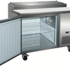 VALPRO 47″ ONE DOOR PIZZA PREP TABLE REFRIGERATOR image 0