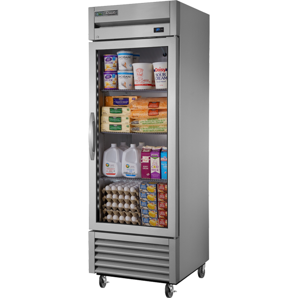Reach-In Glass Swing Door Refrigerator with Hydrocarbon Refrigerant~Framed Glass image 0