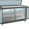 VALPRO 61″ MEGA-TOP SANDWICH / SALAD FOOD PREP TABLE REFRIGERATOR image 1