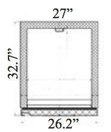 One Door Reach-In Refrigerator | 19 cu. ft. or 23 cu. ft. image 4