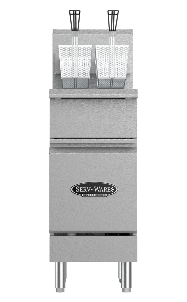 40 GAL. Gas Fryer | 3 Tube Natural or LP Gas image 3