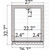 One Door Reach-In Refrigerator | 19 cu. ft. or 23 cu. ft. image 3