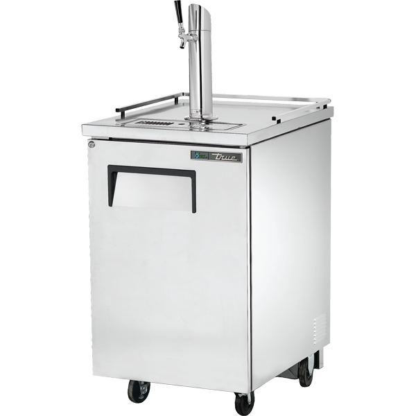 Solid Swing Door Stainless Steel Direct Draw Beer Dispenser Hydrocarbon Refriger image 0