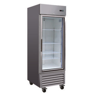 Single Glass Door Reach-In Refrigerator image 0