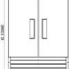VALPRO TWO-DOOR REACH-IN FREEZER 49 CU. FT. image 4