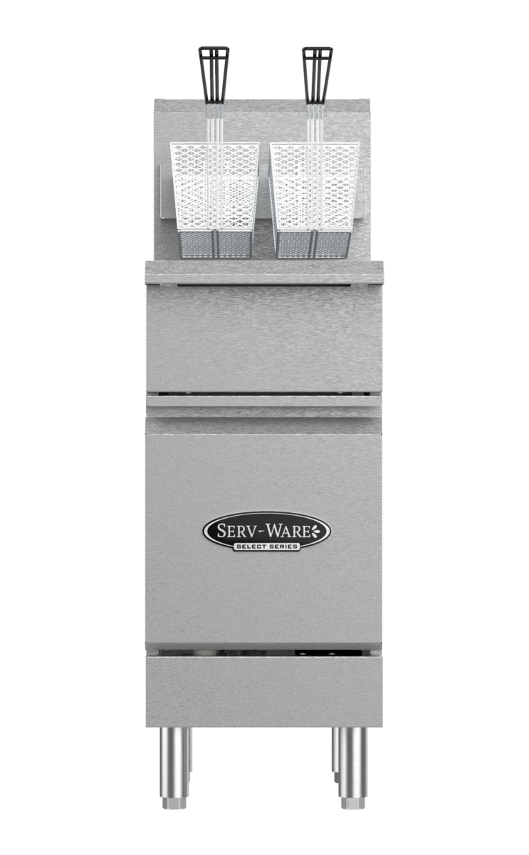 50 GAL. Gas Fryer | 4 Tube Natural or LP Gas image 2