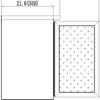 VALPRO 49″ TWO GLASS SWING DOOR BACK BAR COOLER image 2