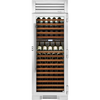 True 30" Dual Zone Wine Column with Stainless Glass Door image 0